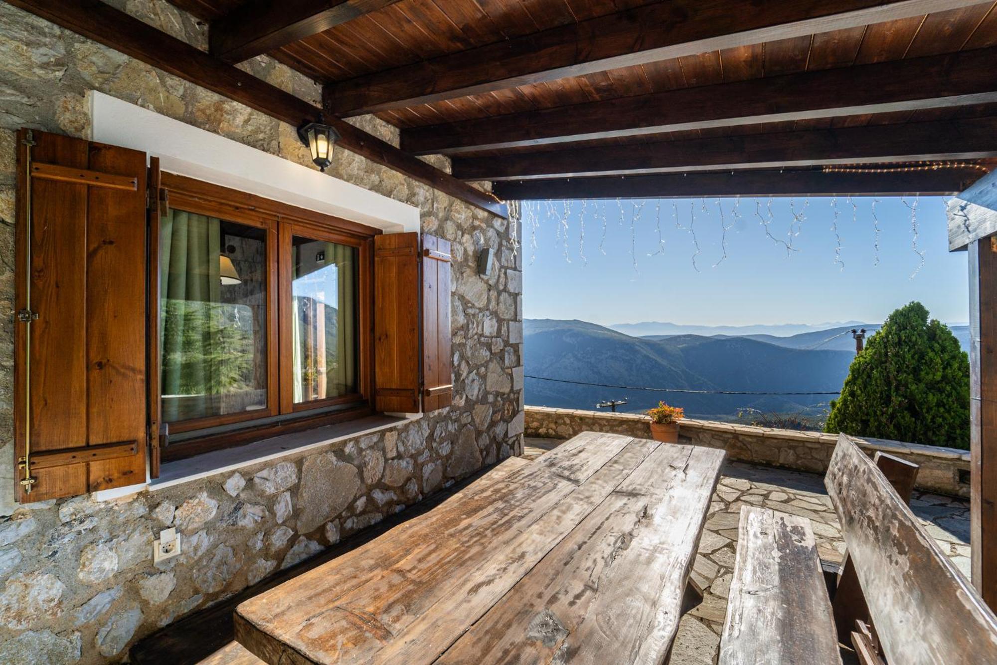 Rock Dandy Deluxe Chalet In Arachova - Delphi, Sauna, Prv Parking, Amazing View Exteriör bild